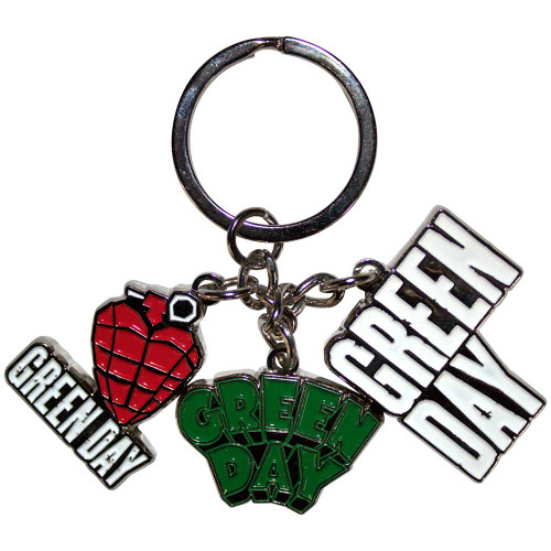 Green Day 'Logo Charms' Keyring