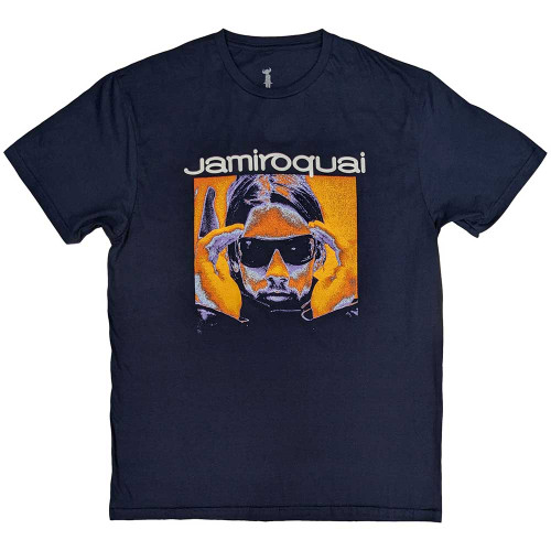 Jamiroquai 'Orange Glow' (Blue) T-Shirt