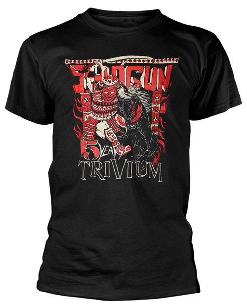 Trivium 'Screaming Dragon' (Black) T-Shirt