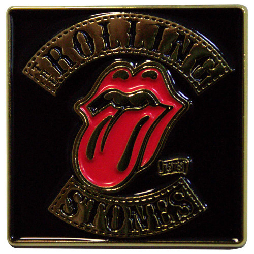 The Rolling Stones 'Tour '78 Gold' Pin Badge