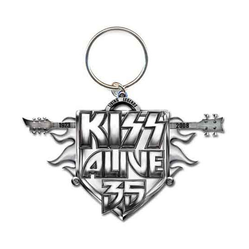 KISS 'Alive 35 Tour' Die Cast Keyring