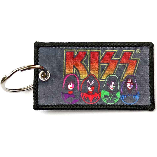 KISS 'Faces & Icons' Patch Keyring