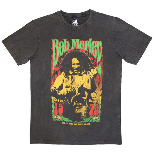 Bob Marley '1978' (Stone Wash) Limited Edition T-Shirt