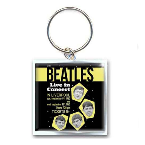The Beatles '1962 Live in Concert' Photo Keyring