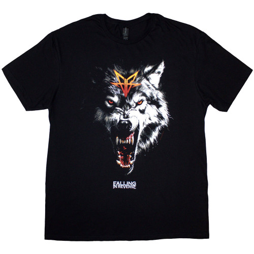 Falling In Reverse 'Wolf' (Black) T-Shirt