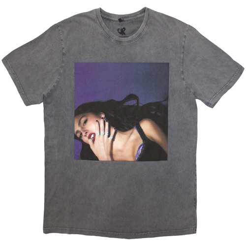 Olivia Rodrigo 'Guts Album Cover' (Washed Grey) T-Shirt