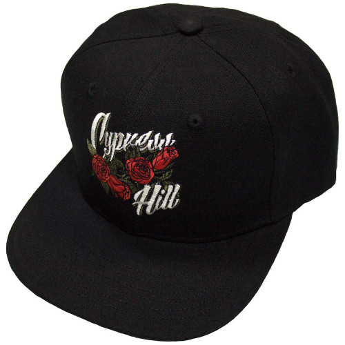 Cypress Hill 'Roses Logo' (Black) Snapback Cap