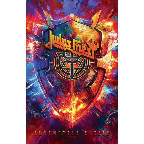 Judas Priest 'Invincible Shield' Textile Poster