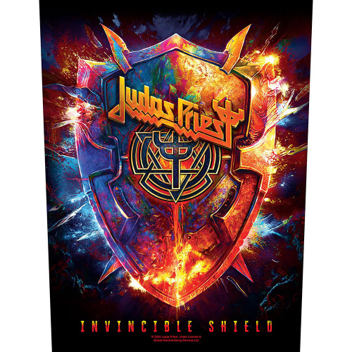 Judas Priest 'Invincible Shield' Back Patch