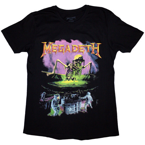 Megadeth 'Contaminated' (Black) T-Shirt