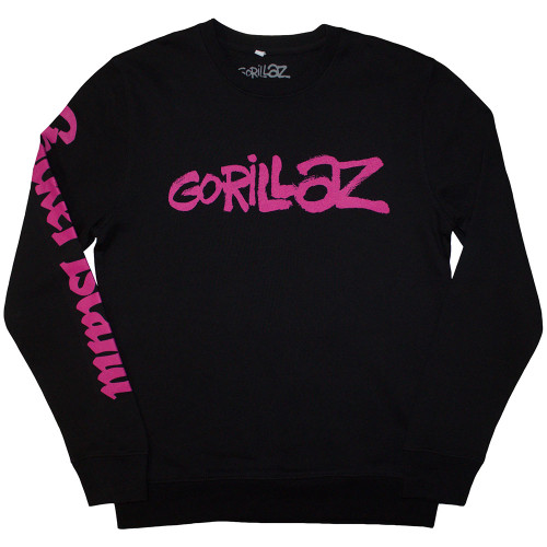 Gorillaz 'Craker Island Pazuzu Spiral' (Black) Sweatshirt