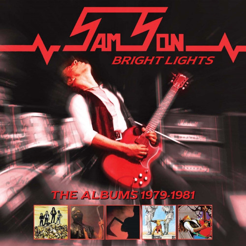 Samson 'Bright Lights - The Albums 1979-1981' 5CD Box Set