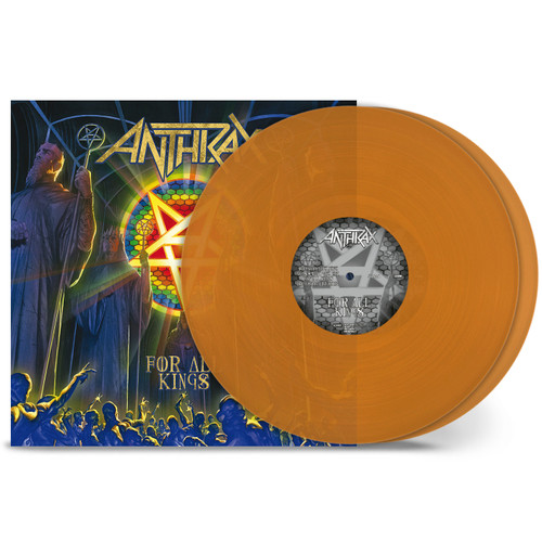 Anthrax 'For All Kings' 2LP Transparent Orange Vinyl