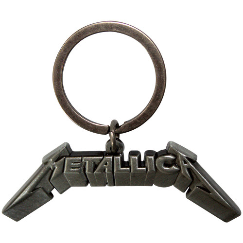 Metallica '3D Logo' Die Cast Keyring