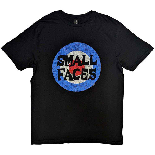 Small Faces 'Mod-Target' (Black)  T-Shirt