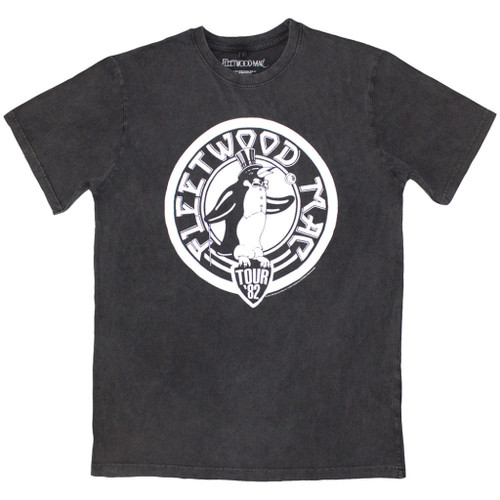 Fleetwood Mac '82 Penguin' (Stone Wash) Limited Edition T-Shirt