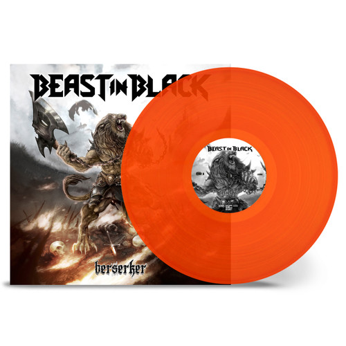 Beast In Black 'Berserker' LP Transparent Orange Vinyl