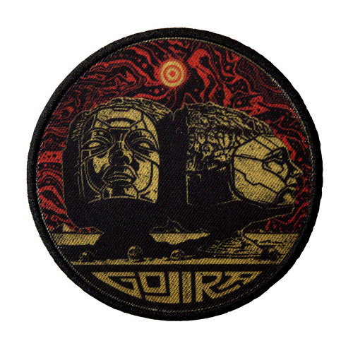 Gojira 'Sculpted Heads' (Iron On) Patch