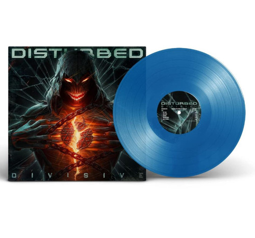 Disturbed 'Divisive' LP Blue Vinyl