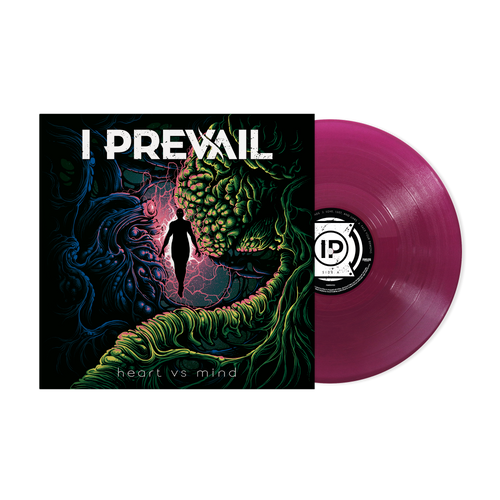 I Prevail 'Heart Vs Mind' LP Translucent Grape Vinyl
