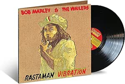 Bob Marley 'Rastaman Vibration' LP Black Numbered Jamaican Pressing Vinyl