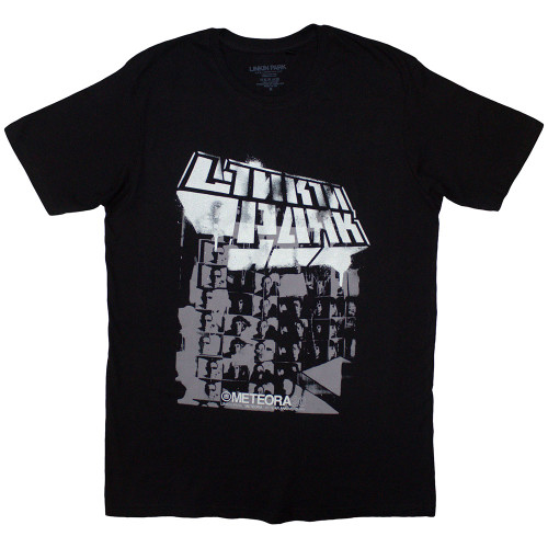Linkin Park 'Spray-Collage' (Black) T-Shirt