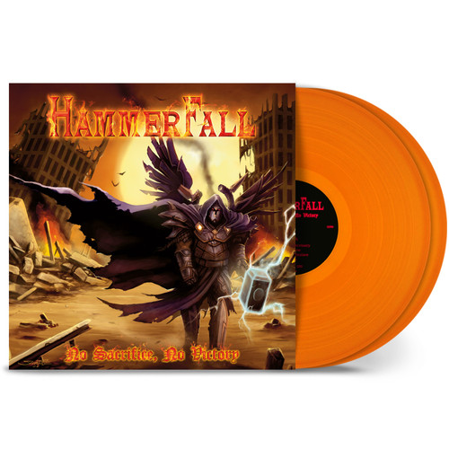 Hammerfall 'No Sacrifice, No Victory' 2LP Orange Vinyl
