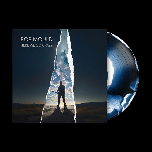 Bob Mould 'Here We Go Crazy' LP Blue White Black Merge Vinyl