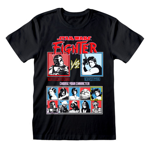 Star Wars 'Vs Screen' (Black) T-Shirt