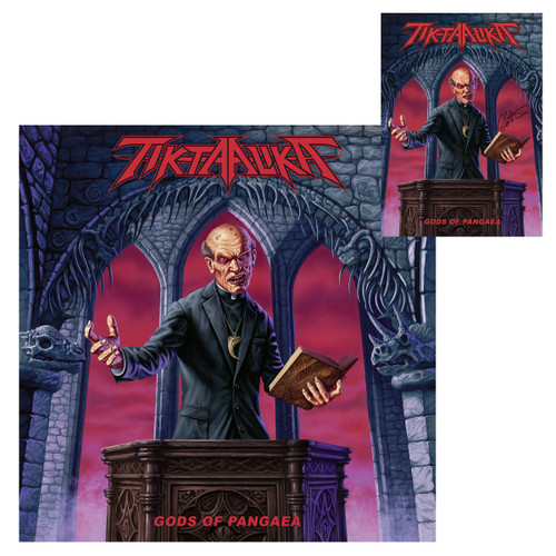 Tiktaalika 'Gods of Pangaea' CD with HAND SIGNED PHOTO CARD
