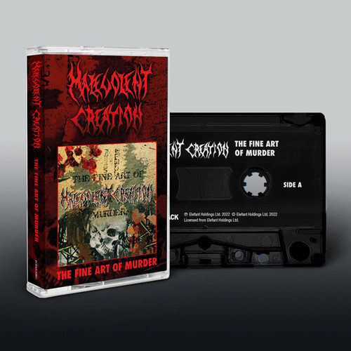 Malevolent Creation 'The Fine Art Of Murder' Cassette