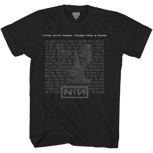 Nine Inch Nails 'Head Like A Hole'  (Black) T-Shirt