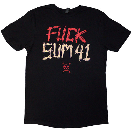 Sum 41 'Tour '24 Fuck Sum 41' (Black) T-Shirt