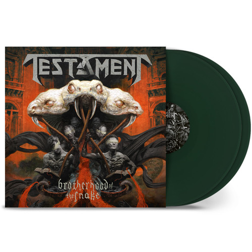 Testament 'Brotherhood Of The Snake' 2LP Green Vinyl
