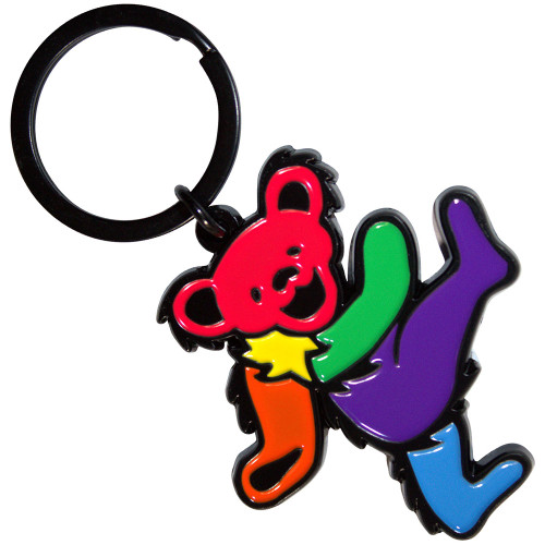 Grateful Dead 'Purple Body Dancing Bear' Keyring