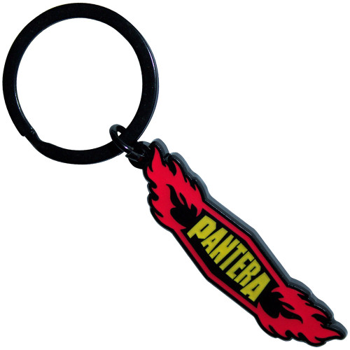 Pantera 'Flames' Keyring