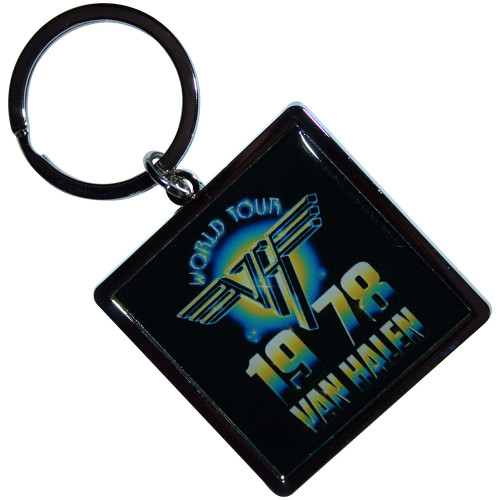 Van Halen 'World Tour '78' Keyring