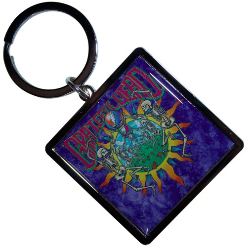 Grateful Dead 'Skeleton Arches' Photo Keyring