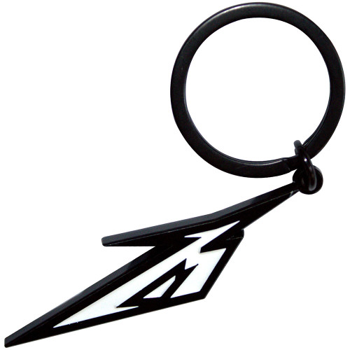 Metallica 'Black & White M Logo' Keyring