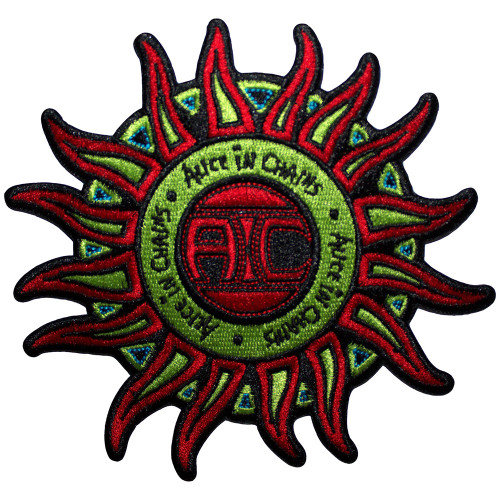 Alice In Chains 'Sun Logo Colour' (Iron On) Patch