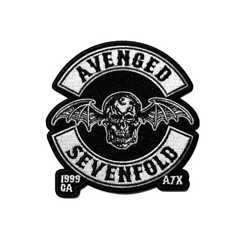 Avenged Sevenfold 'Deathbat Crest Cut-Out' (Iron On) Patch