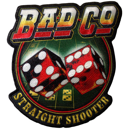 Bad Company 'Straight Shooter' (Iron On) Patch