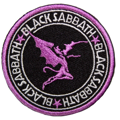Black Sabbath 'Daemon Circle' (Iron On) Patch