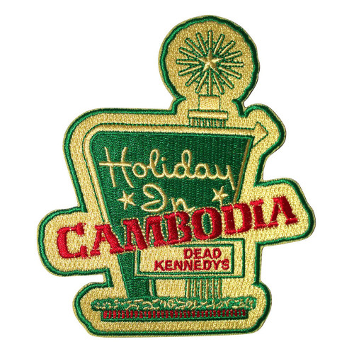 Dead Kennedys 'Holiday In Cambodia' (Iron On) Patch