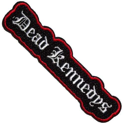 Dead Kennedys 'Text Logo Cut-Out' (Iron On) Patch