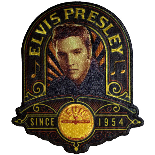 Elvis Presley 'Elvis Studio Portrait' (Iron On) Patch