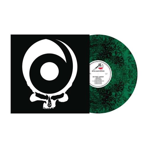 Six Feet Under 'Warpath' LP Green Blackdust Vinyl