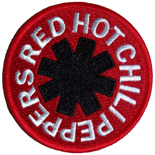 Red Hot Chili Peppers 'Asterisk Red' (Iron On) Patch