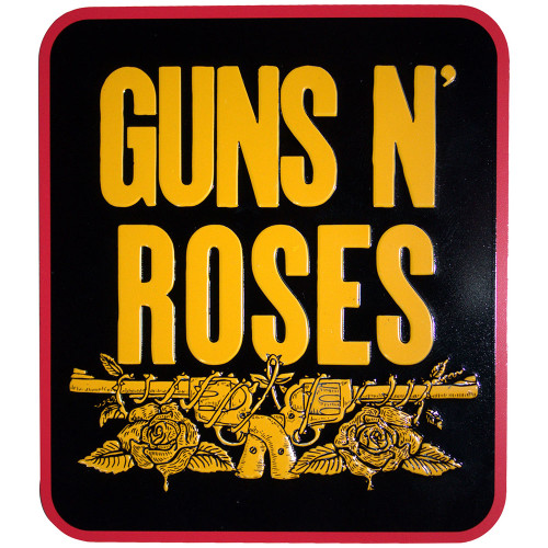 Guns N' Roses 'Stacked Black' Fridge Magnet