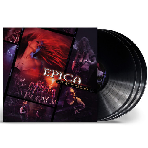 Epica 'Live At Paradiso' 3LP Black Vinyl